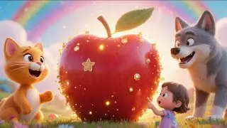The Magic Apple 🍎 | Mimi the Cat & Ziggy the Wolf | Kids Story Episode 1 &ndash; BonEduKids Series