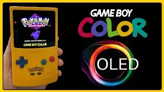Game Boy Color NEVER LOOKED BETTER! | AMOLED Screen Mod
