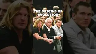 How Evolution CAME TOGETHER #wwe #wrestling #shorts