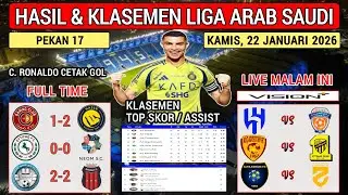 Hasil Liga Arab Saudi Tadi Malam ~ DAMAC vs AL NASSR ~ Saudi Pro League 2026 Pekan 17