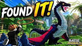 How to Catch the Dragon in Update 5!  | Raise Animals Roblox