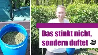 🧪 Jauche als Dünger herstellen - Teil 1/2 +  Möhren 🥕 und Kürbisse 🎃 aussäen