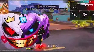 FREE FIRE M14  +  MAG 7 GOD CHALLANGE 24 KILL BOOYAH 🎯