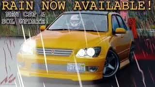 RAIN NOW AVAILABLE & IMPROVED GRAPHICS IN ASSETTO CORSA! | Custom Shaders Patch 1.76 & SOL 2.2 Alpha