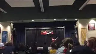 Emily Twirling in the LMES 2017 Talent Show
