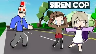 SIREN COP APARECE EN BROOKHAVEN ROBLOX!!