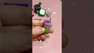 приготовление крошечного напитка 🥤 мини-бренды