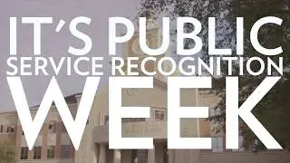 Public Service Recognition Week 2020