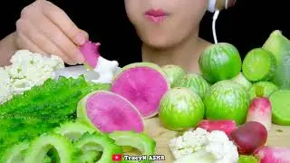 ASMR Mukbang Compilation Veggie 1