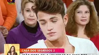 João Mota, o grande vencedor da Casa dos Segredos Secret Story no Você na TV  4/Jan Parte 1/2
