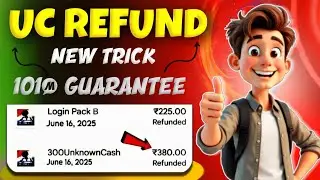 New Trick 100% Refund | How To Refund Uc In Bgmi Ios | Bgmi Uc Purchase Refund Trick | Refund Trick