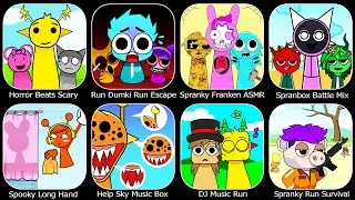 Битвы Spranbox Battle Mix, Horror Beats, страшная музыка, Run Dumki Run Escape Master, Spranky Franken ASMR