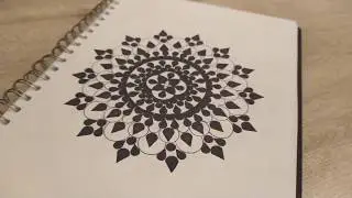 Mandala idea, shortcut and fast  Mandala drawing #fastrawing8