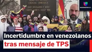 Incertidumbre para venezolanos tras mensaje del DHS sobre TPS que contradice palabras de Kristi Noem
