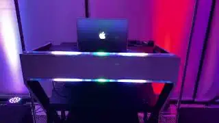 Столик диджея с цветомузыкой DiscoLux