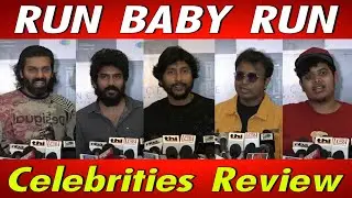 Arya, Kavin, D Imman, Irfan About Run Baby Run Movie | Run Baby Run Celebrities Review | RJ Balaji