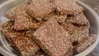 कैल्शियम आयरन से भरपूर हेल्दी गजक //Til Gud Chikki Recipe @MukeshKanwar-h4j 