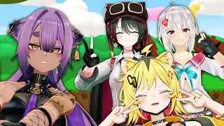 【同期？】三馬鹿共？による本気の協力ゲー【Super Bunny Man】【萌実/月赴ゐぶき/うる虎がーる/八十科むじな/あおぎり高校】
