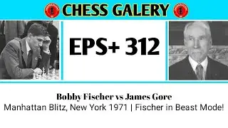 Bobby Fischer vs James Gore &bull; Manhattan Blitz, New York 1971 | Fischer in Beast Mode!