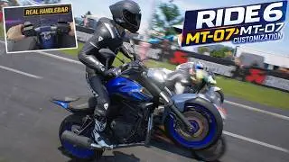 RIDE 6 &ndash; Customization | Yamaha MT-07 2024 + Thrustmaster Freestyler Bike 🏍️🔥