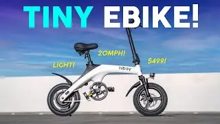 I Survived a Day On a Tiny E-Bike! &ndash; Hiboy C1 Electric Bike Review!