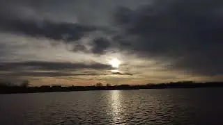 Absolutely beautiful time lapse of sunset Red Orange Golden epic brilliant 12-11-25