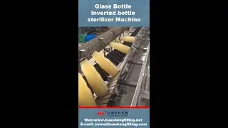 Glass Bottle Inverted Bottle Sterilizer Machine - Huasheng Beverage Machinery