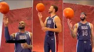 'It ain't really my thing': Which Team USA members can spin a ball on their fingers?