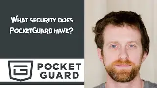 What security does PocketGuard have?