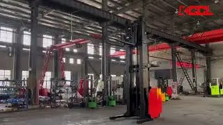 🚀 Kino Reach Truck Paired with Exclusive Attachments - Basic Operations Demo