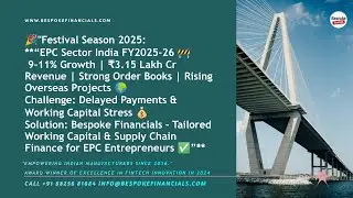 EPC Sector in India Challenges & Growth Outlook for FY2025 26 4K