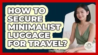 How To Secure Minimalist Luggage For Travel?