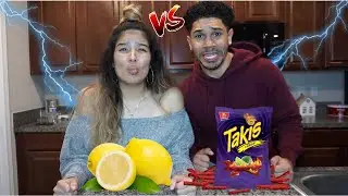 SPICY FOOD VS SOUR FOOD CHALLENGE!