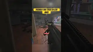 Friendly fire trick in cod mw3 #modernwarfare3 #callofduty #cod #codshorts #gaming #2023 #shorts