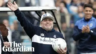 Maradona presented as Gimnasia's new head coach: 'This team will be an example'