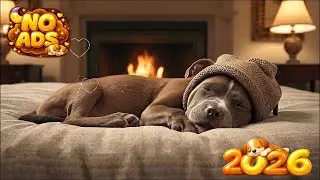 12 Hours of Dog Calming Music For Dogs🎵Anti Separation Anxiety Relief Music🐶Sleep dog Healing🎵