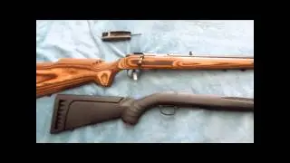 American Rifle 22 LR With New Boyd Stock