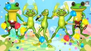 Ếch Xanh Nhảy Đáng Yêu - Đồng Ca Chú Ếch | Frog Dance | Nhạc Hoạt Hình Khu Vui Chơi Hay Nhất 2026
