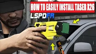 Как установить электрошокер X26 | GTA 5 LSPDFR