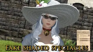 FFXIV: Fake Shaded Spectacles - Fashion Accessory