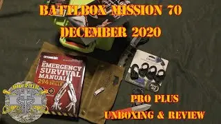 Battlbox (Battle Box) Mission 70 - December 2020 - Pro Plus Unboxing & Review