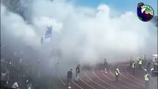 Magdeburg-Fans in Ulm mit Eindrucksvolle Pyroshow | SSV Ulm - FC Magdeburg