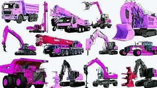 Jenis-jenis Alat berat konstruksi jalan asphalt, bulldozer, truck, auger, excavator, grader, hammer