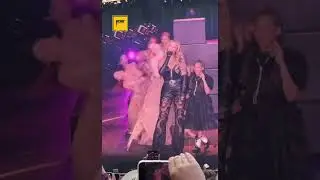 Beyonce daughter Rumi throws up the ROC hand sign onstage at Cowboy Carter tour 🎥