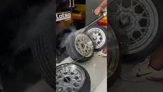 Mais um kit sendo montado BBS rs2 15x8 pneus 185/45 r15
