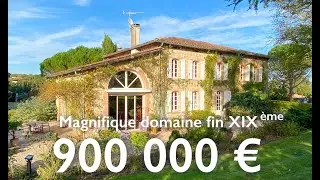 Magnifique Domaine fin XIX&deg; Si&egrave;cle aux portes de LAVAUR