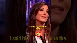 Sandra Bullock Singing A Rapper's Delight 🤩🥰 #shorts
