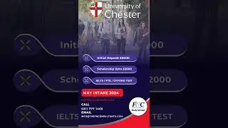 🇬🇧 Study in the UK 🇬🇧 | University of Chester | Low fee
