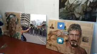 Venezuela - The Collapse 2: Augmented Reality Oil Painting