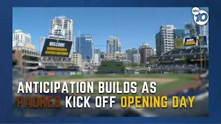 Opening Day excitement for Padres fans